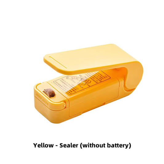 Portable Mini Heat Sealing Machine for Food Packaging - Thermal Plastic Closure Device