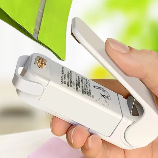 Portable Mini Heat Sealing Machine for Food Packaging - Thermal Plastic Closure Device