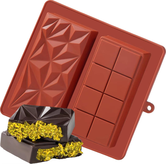 Large Dubai Silicone Chocolate Mold for Perfectly Thick Pistachio Bars
