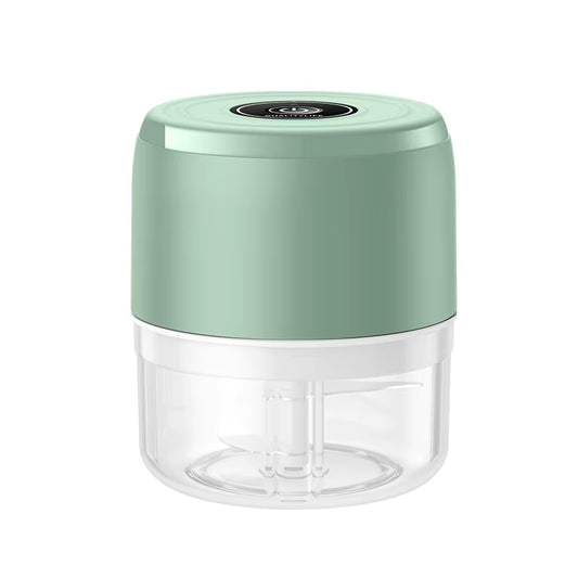 Electric Mini Garlic Chopper and USB Meat Grinder - High-Performance Kitchen Appliance for Efficient Chopping of Garlic, Ginger, and Vegetables